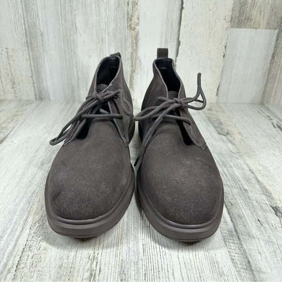 Easy Spirit Mens Cushioned Bento Round Toe Lace-Up Leather Chukka Boots #1195 - Picture 4 of 12